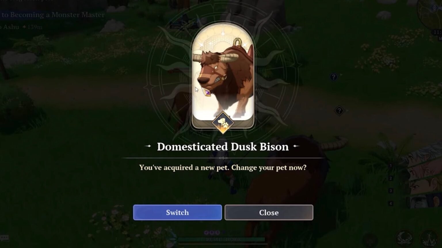 Seven Deadly Sins: Origin - How To Capture Dusk Bison