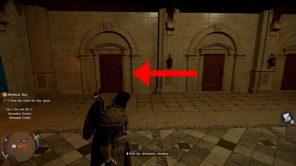 Alchemist's Chamber location.