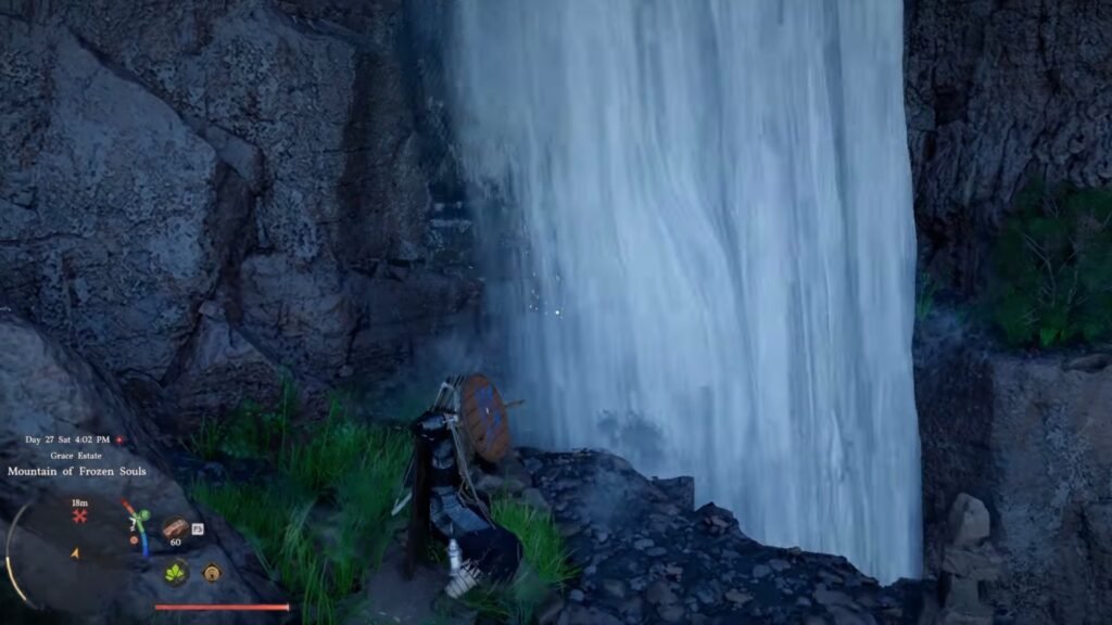 Entering the Dawn Cave in Crimson Desert.