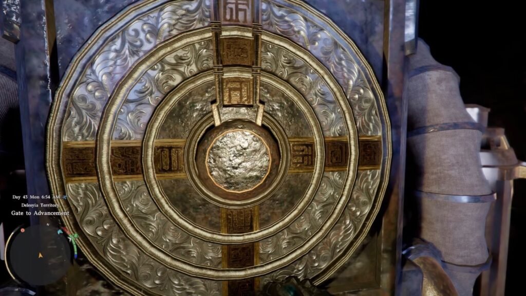 Solving the Gate to Advancement puzzle.