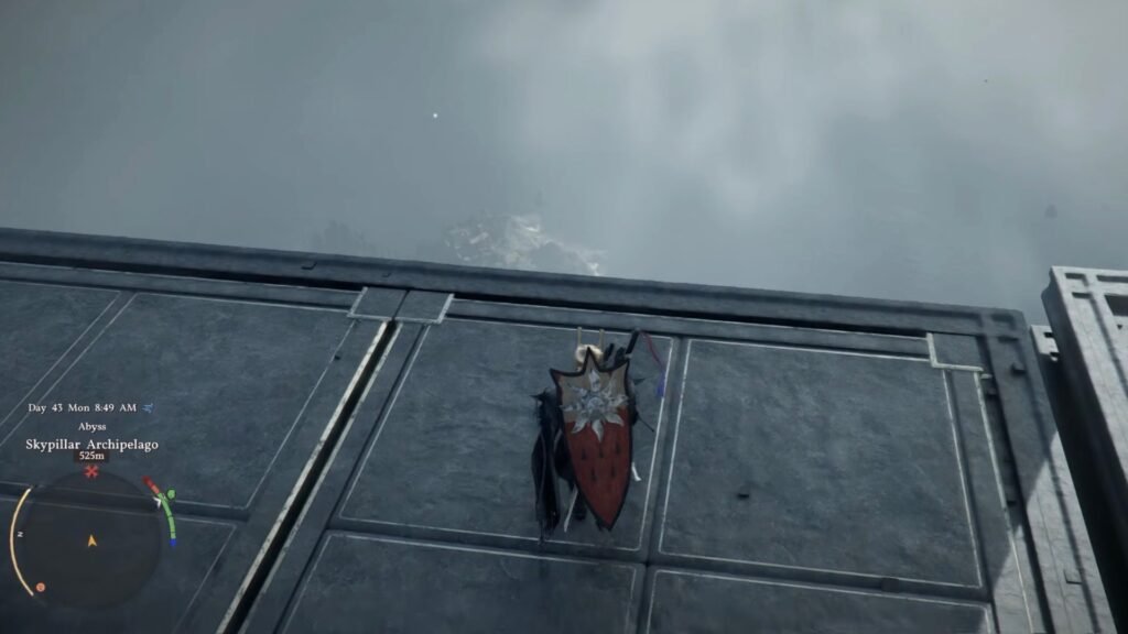 Gliding from the Skypillar Archipelago.