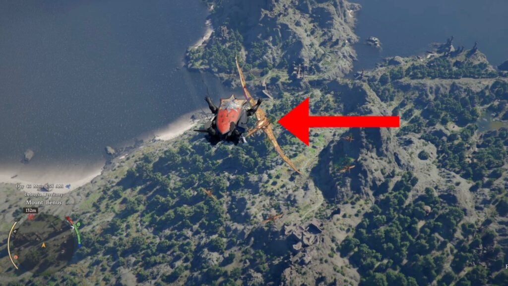 Locating the Steelwing in Delesyia Territory.