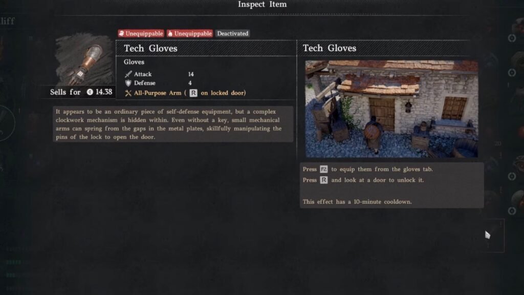 Obtaining the Tech Gloves in Crimson Desert.