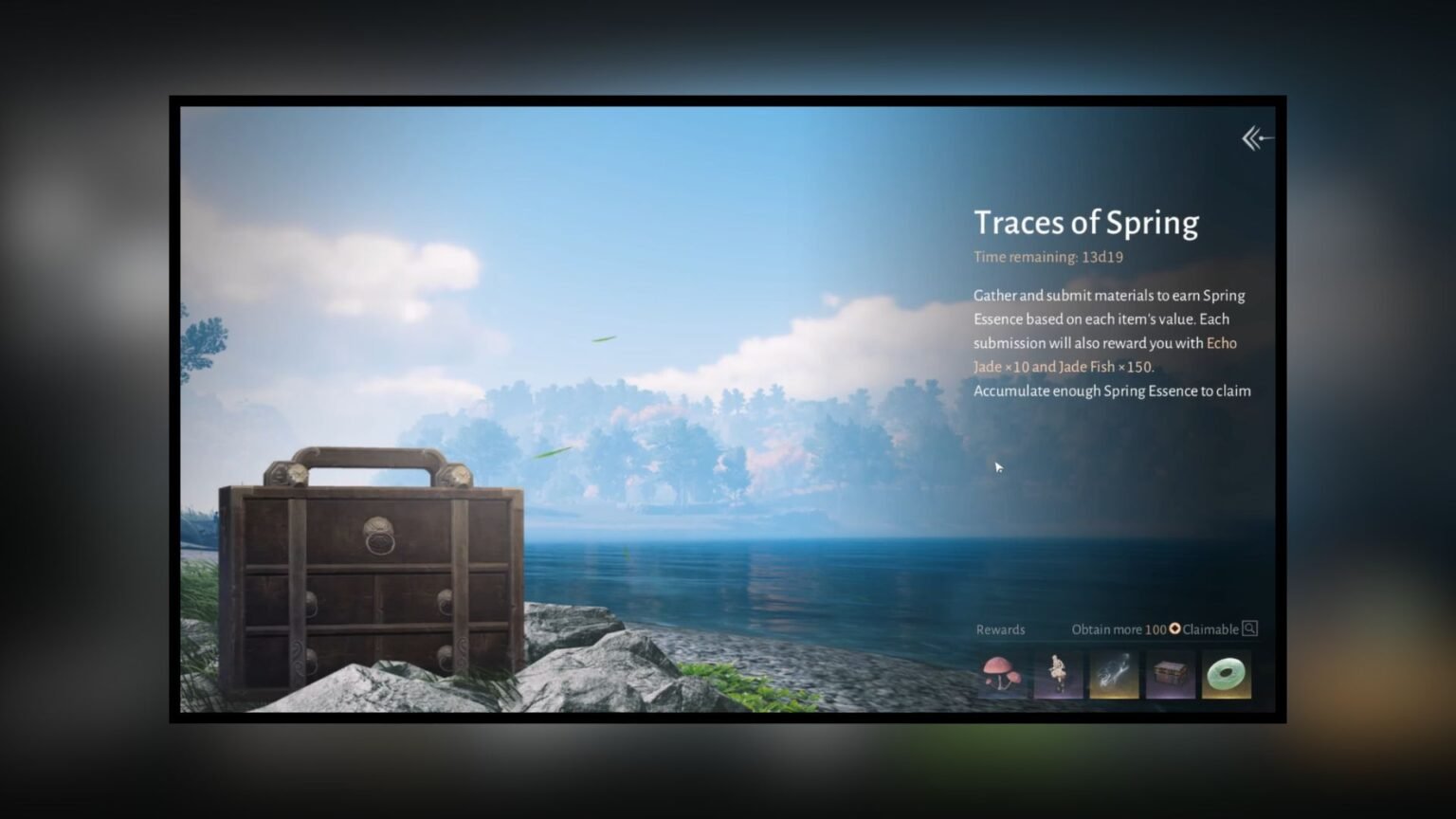 traces of spring where winds meet