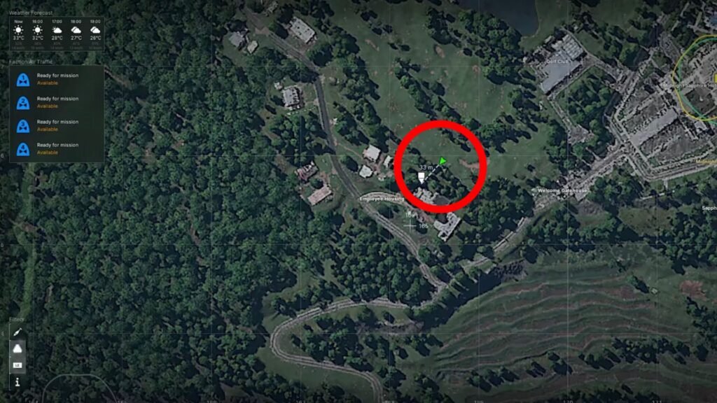 Tier 3 Buried Cache Location 6 in Gray Zone Warfare.