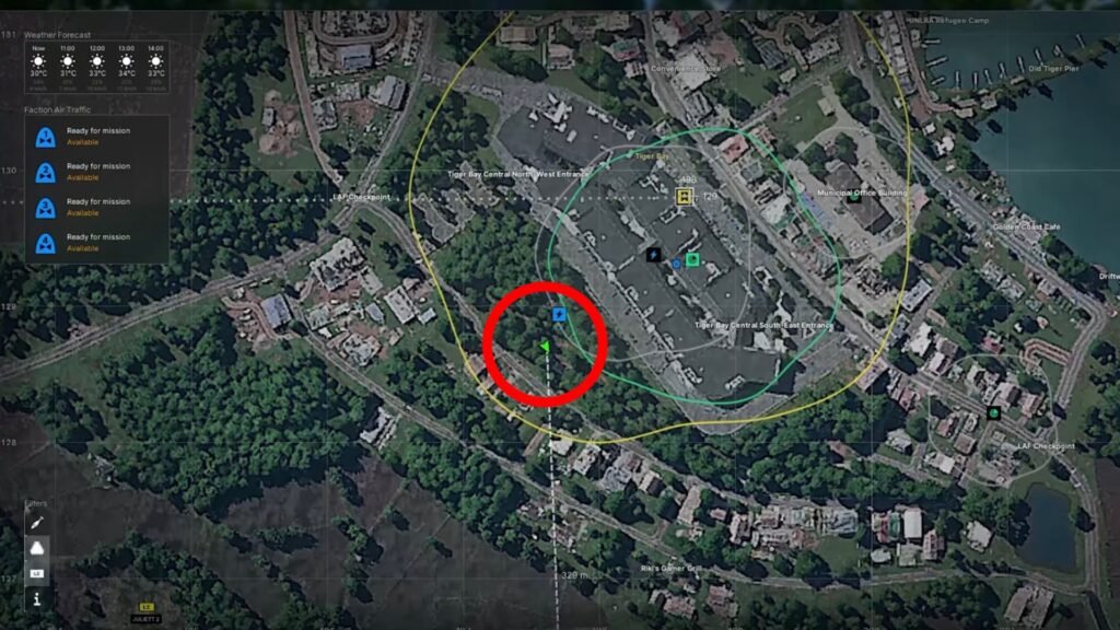 Tier 3 Buried Cache Location 1 in Gray Zone Warfare.