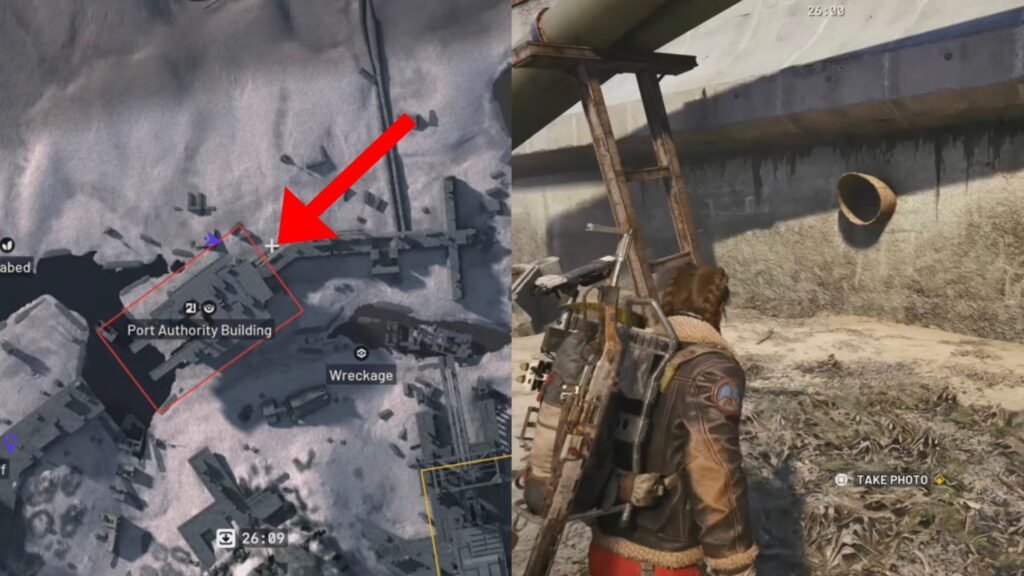 First "Battening Down" quest objective location in ARC Raiders.