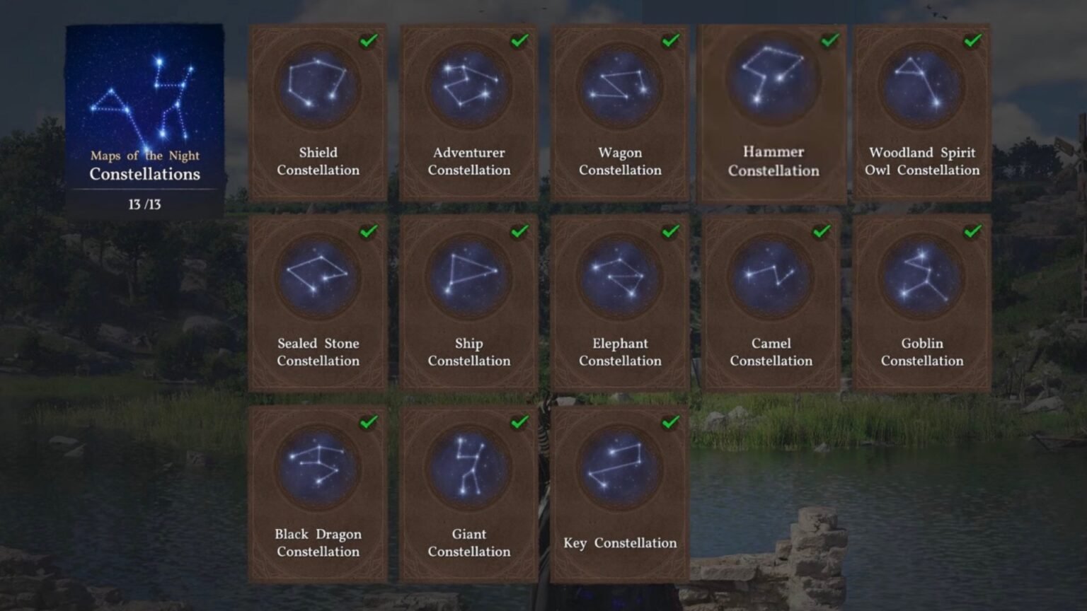 Crimson Desert - All 13 Constellation Locations & Solutions