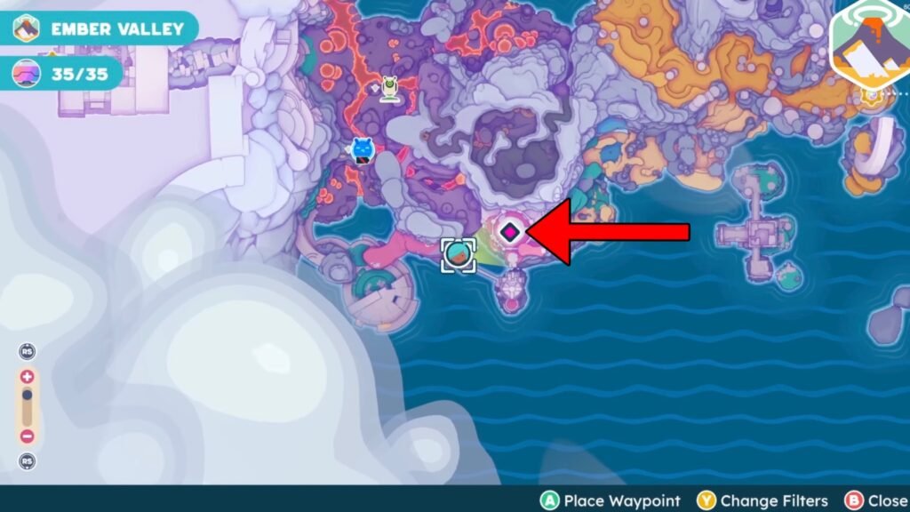 Radiant Slime 2 location in Slime Rancher 2.