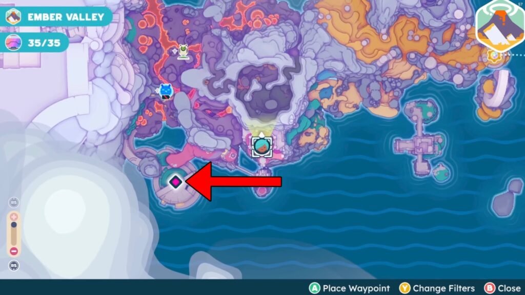 Radiant Slime 3 location in Slime Rancher 2.