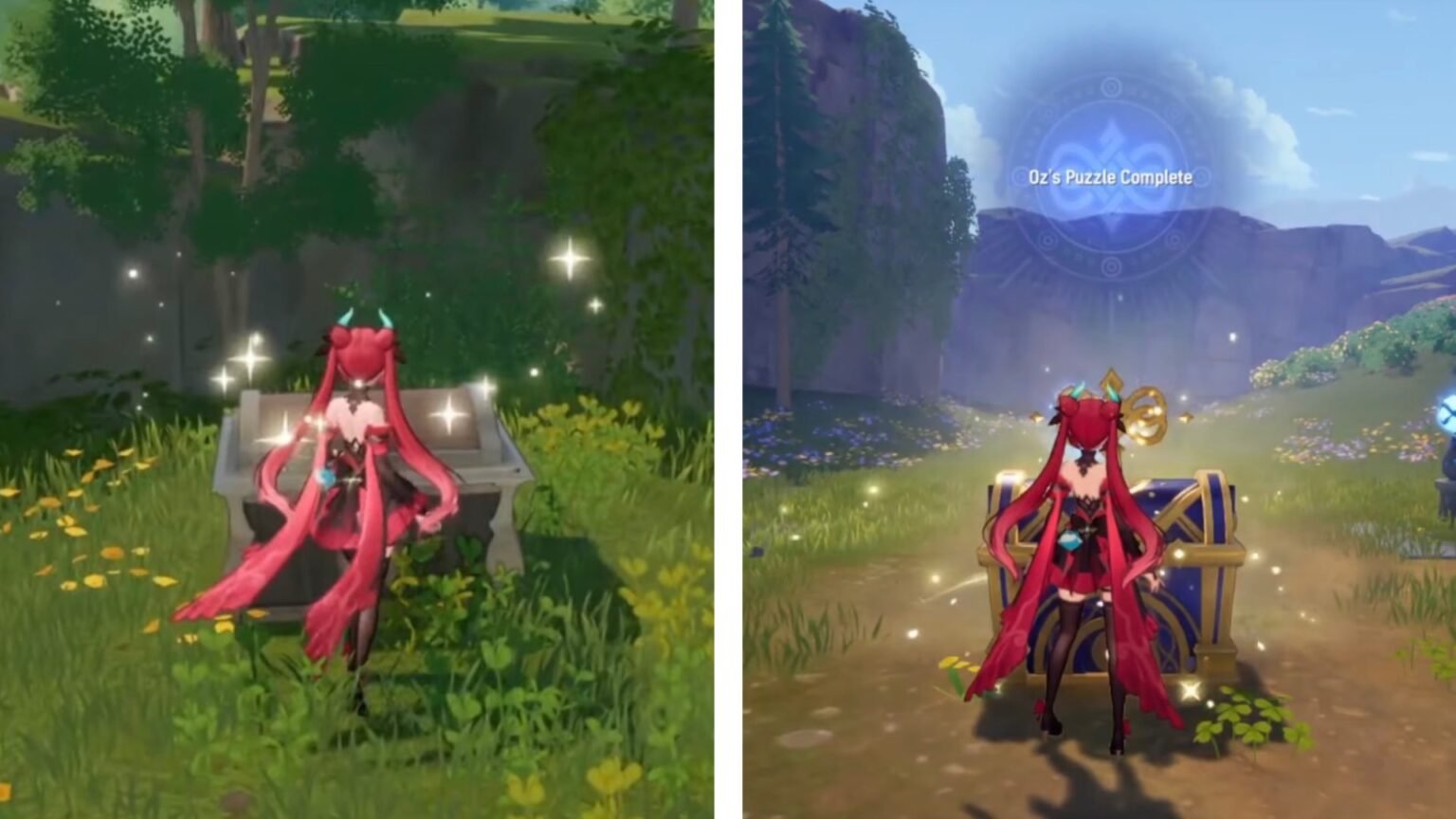 Mongil: Star Dive - All Elendor Treasure Chests and Oz's Puzzles