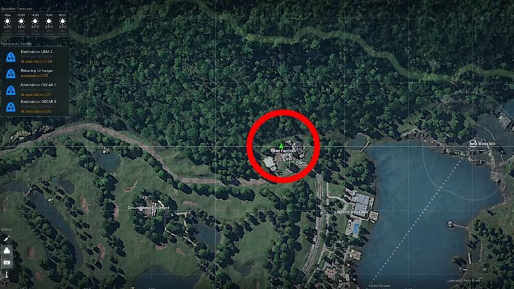 Tier 3 Buried Cache Location 5 in Gray Zone Warfare.