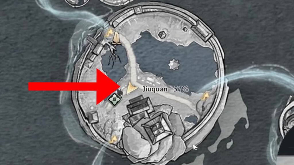 Zheng Da'an location in Where Winds Meet.