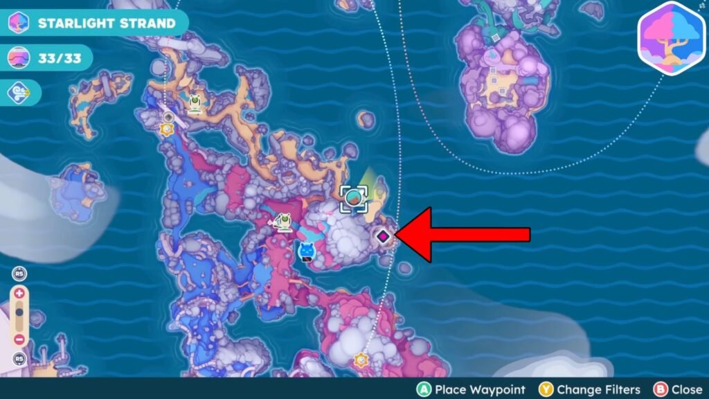 Radiant Slime 4 location in Slime Rancher 2.