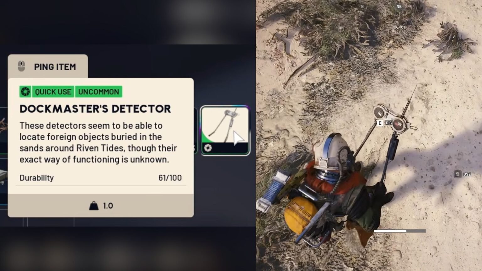 dockmaster's detector arc raiders