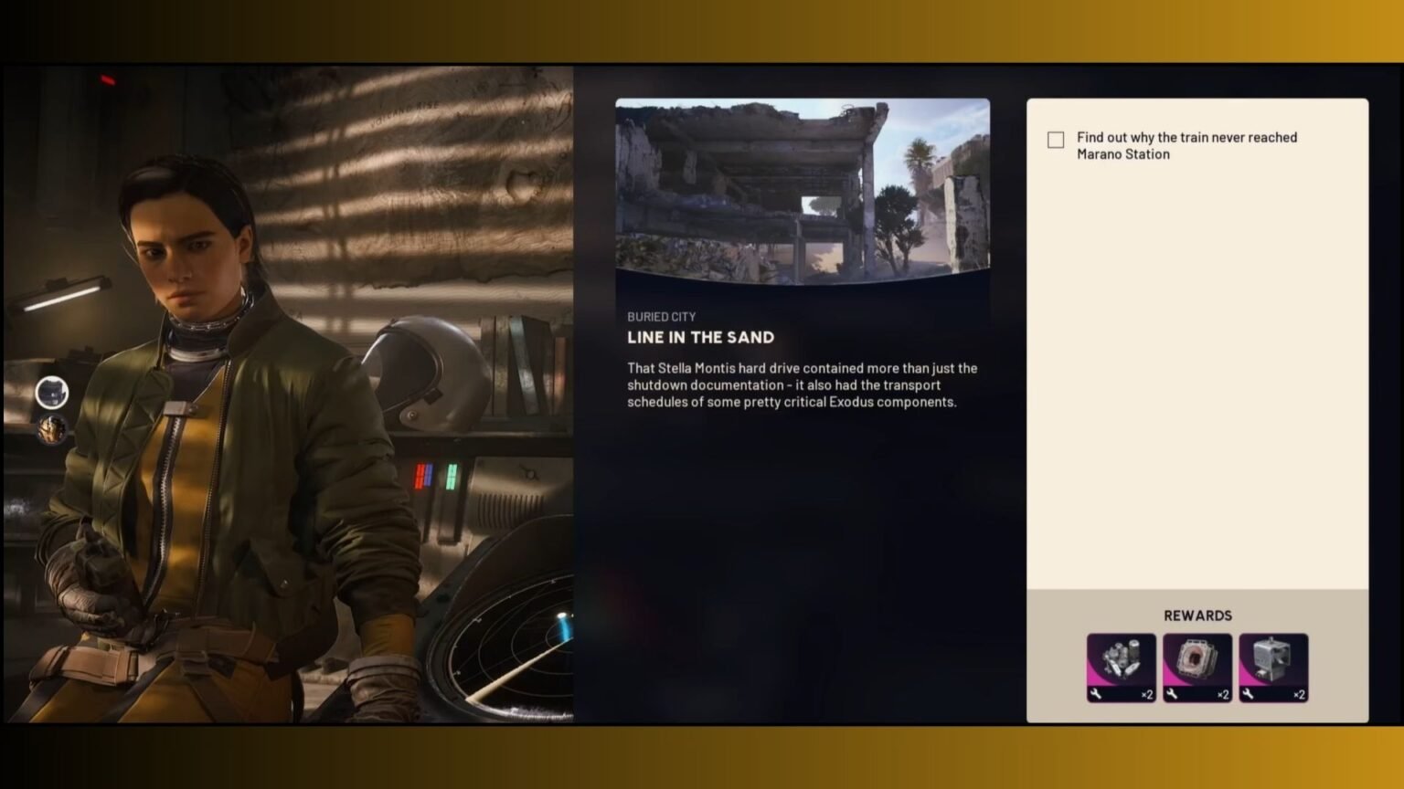 arc raiders line in the sand quest