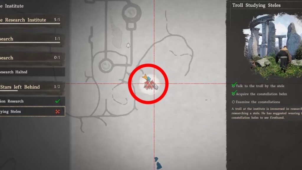 The sixth Constellation location in Crimson Desert.