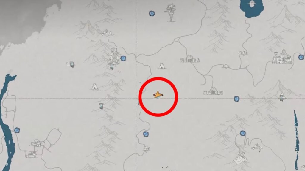 The fifth Constellation location in Crimson Desert.