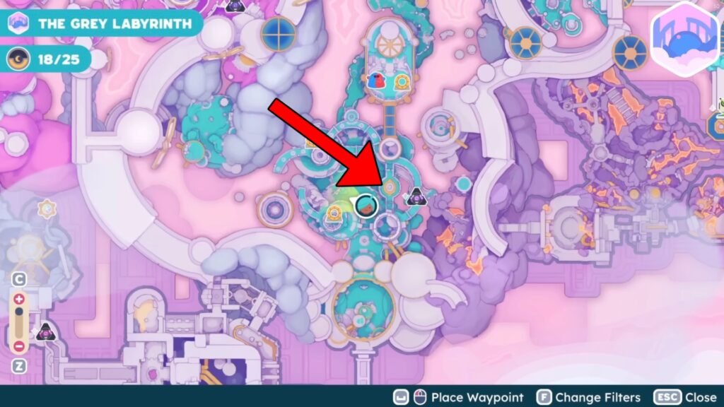 Radiant Slime 8 location in Slime Rancher 2.