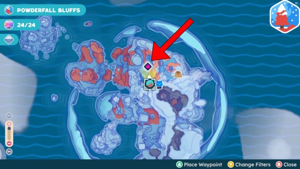 Radiant Slime 6 location in Slime Rancher 2.