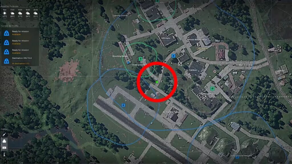 Tier 3 Buried Cache Location 9 in Gray Zone Warfare.