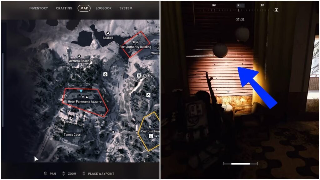 Hotel Panorama Azzurro Objective ARC Raiders