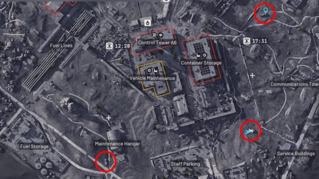 Eastern Spaceport Field Depot locations in ARC Raiders.