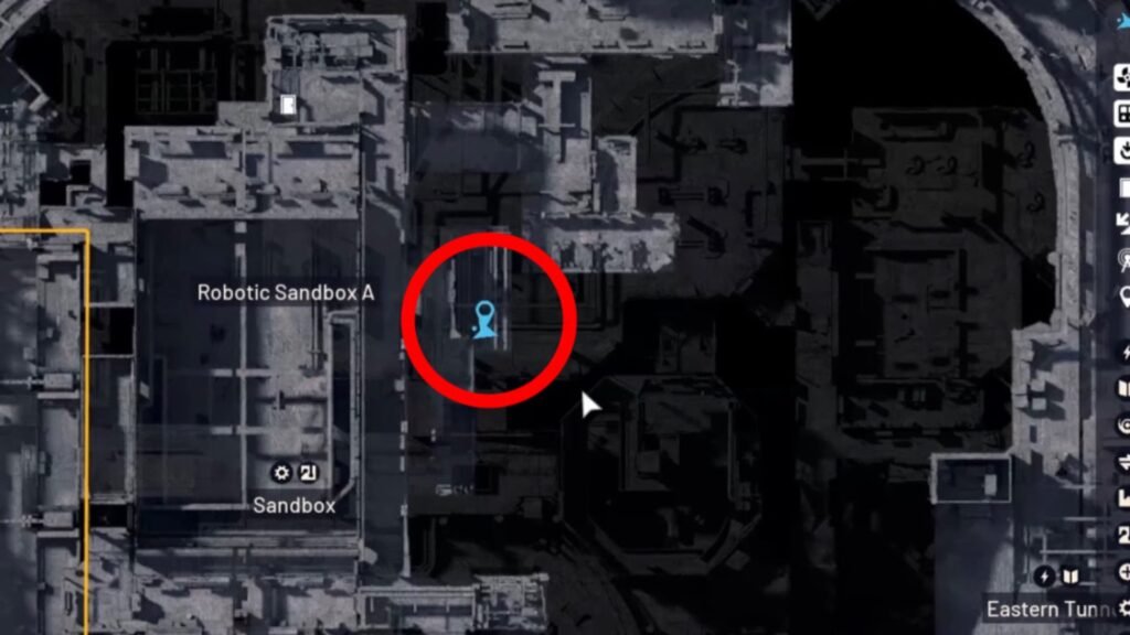 Robotic Sandbox A Conduit Backroom location.