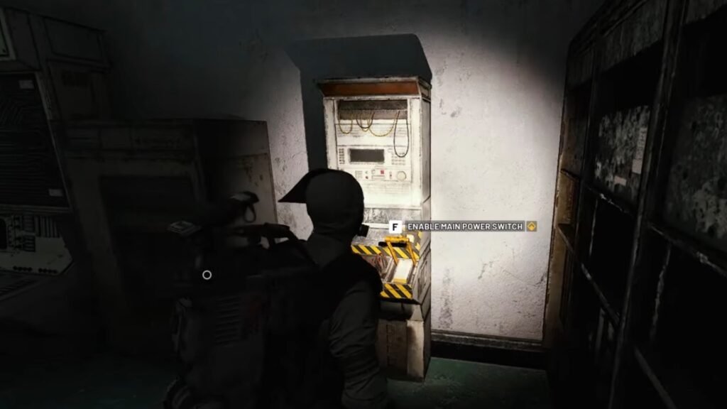 Enabling the Main Power Switch inside the Conduit Backroom.