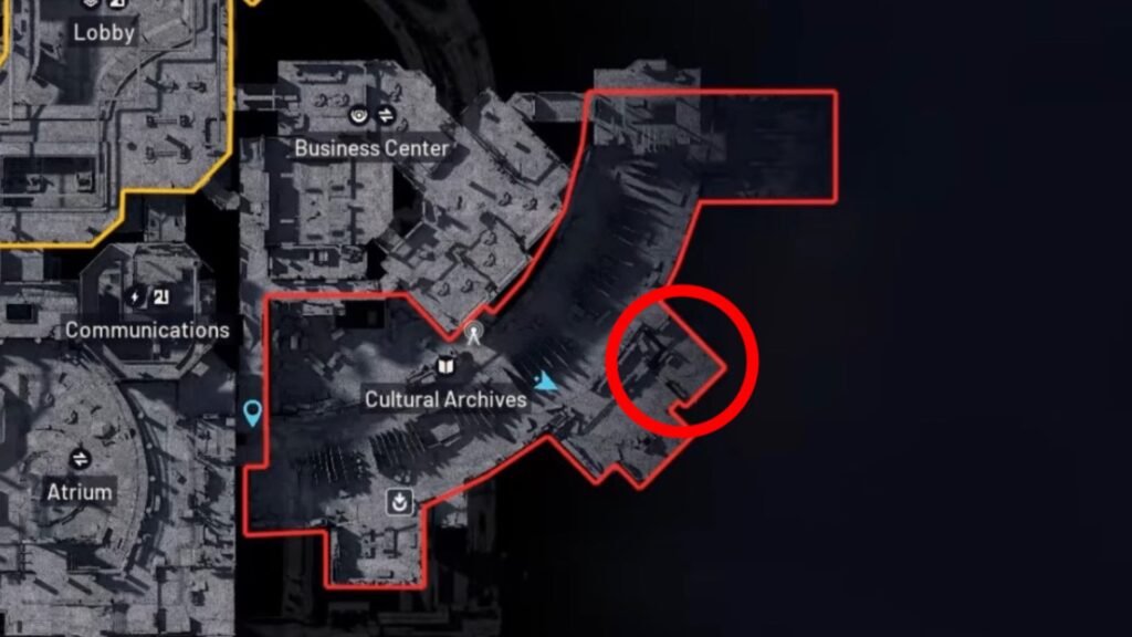 Cultural Archives Service Backroom location.