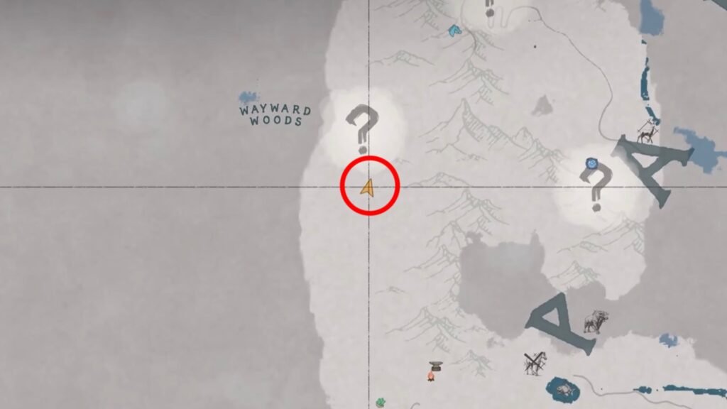 The Witch of Kindness location in Crimson Desert.