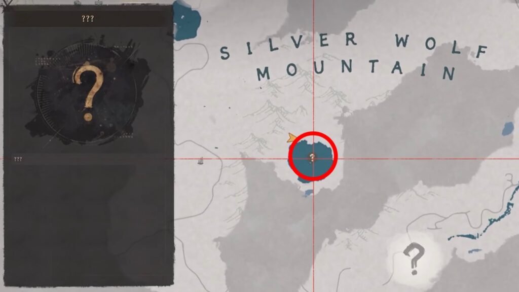 The Witch's cottage location in Pailune.