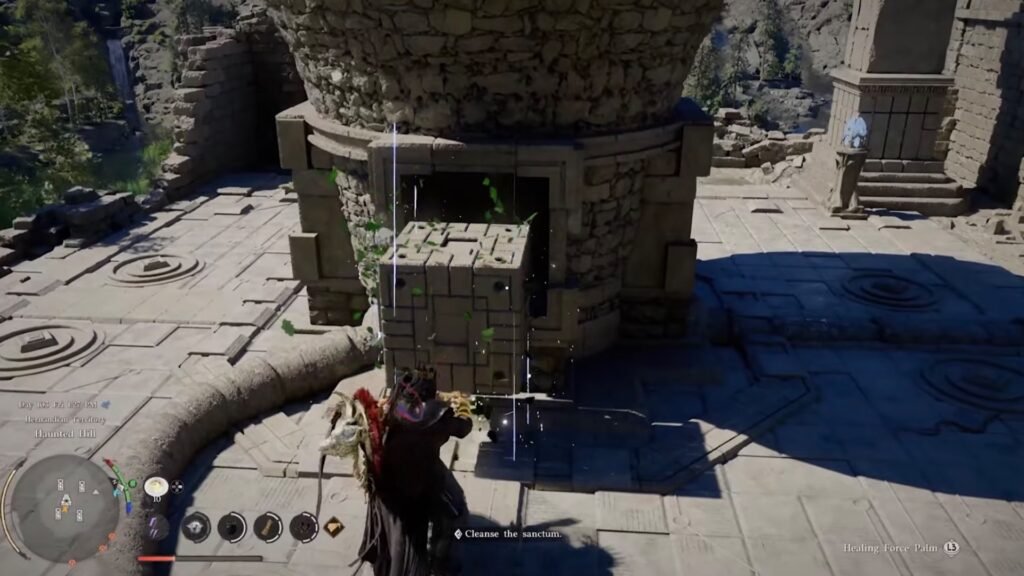 Cleansing the Sanctum of Atonement in Hernand.