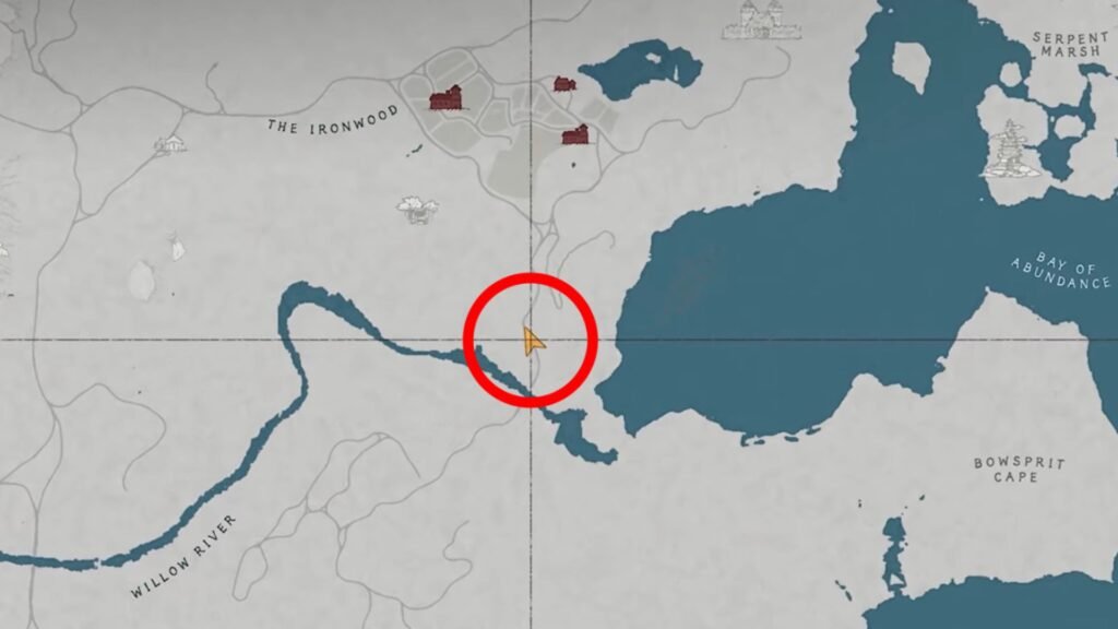 The third Rapier and Shield Challenge location in Crimson Desert.