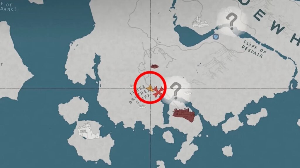 The fourth Rapier and Shield Challenge location in Crimson Desert.