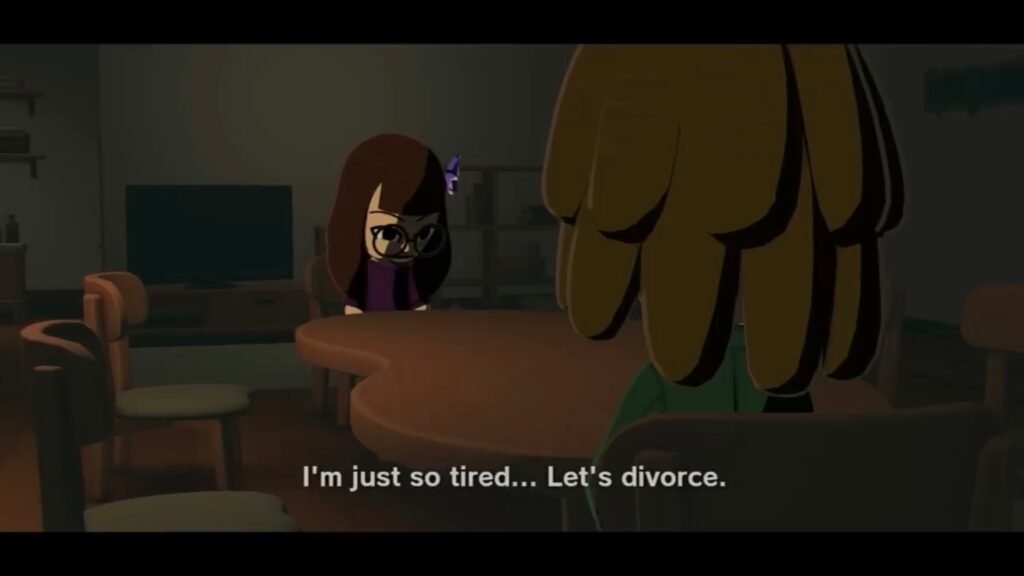 Selecting "That's for the best".