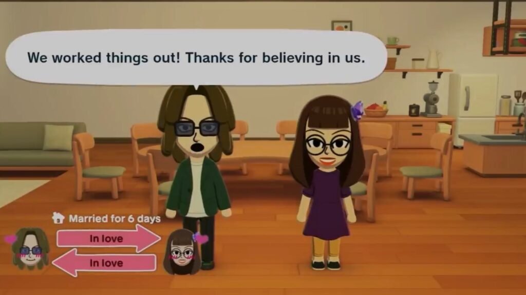 Second outcome for option "Think about it some more."