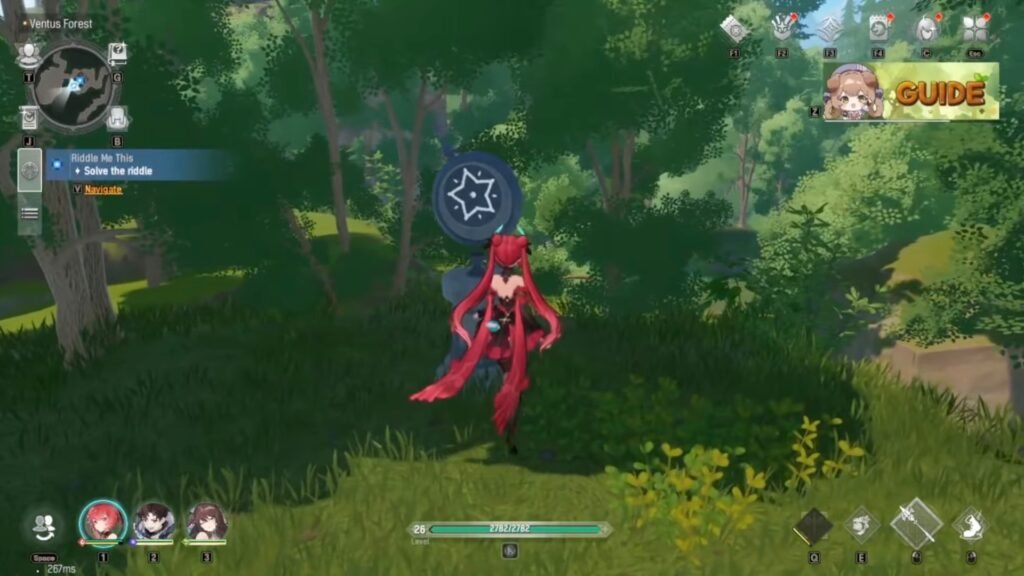 Oz's Puzzle 1 in Mongil: Star Dive.