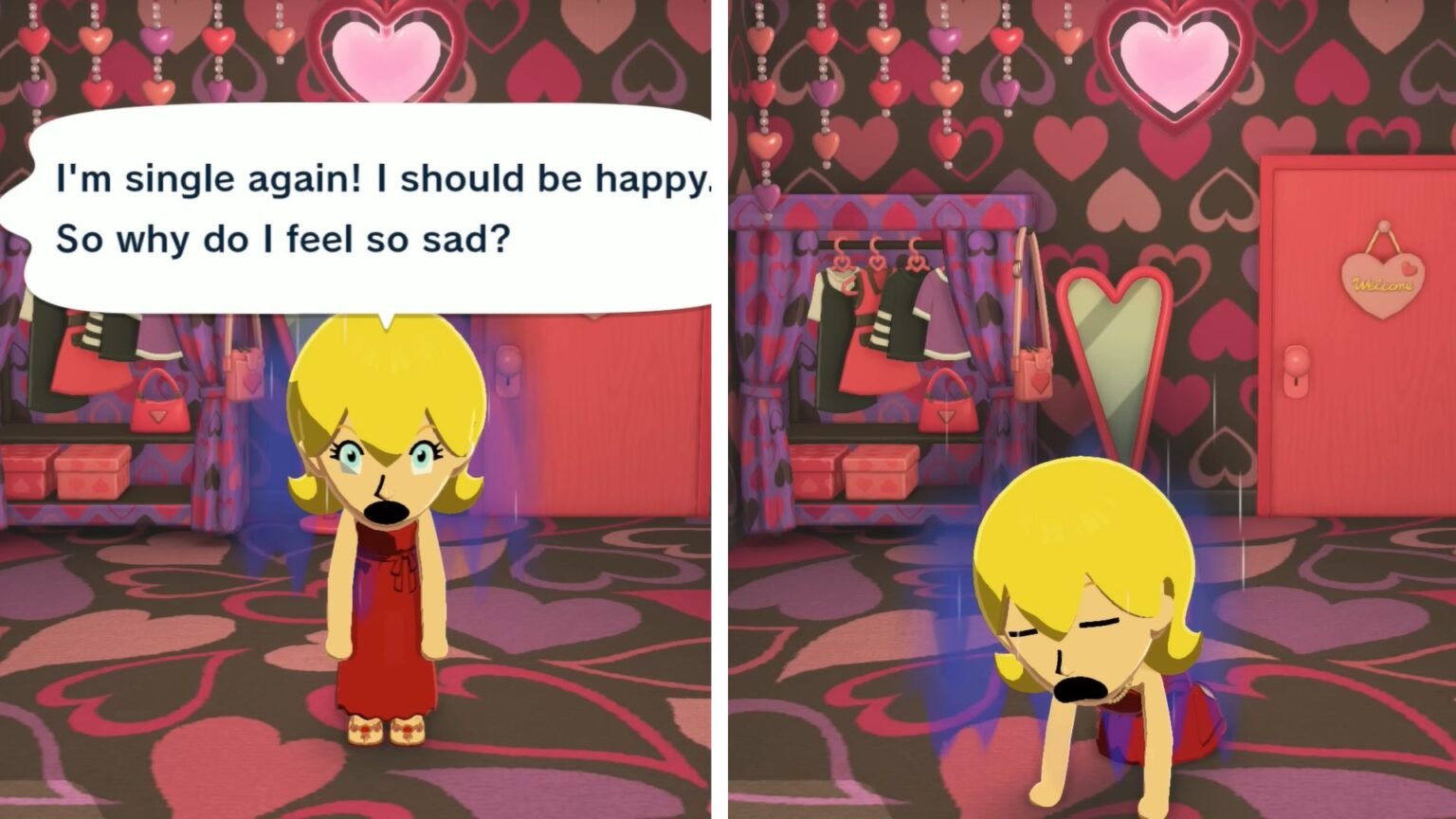 Tomodachi life living the dream sadness