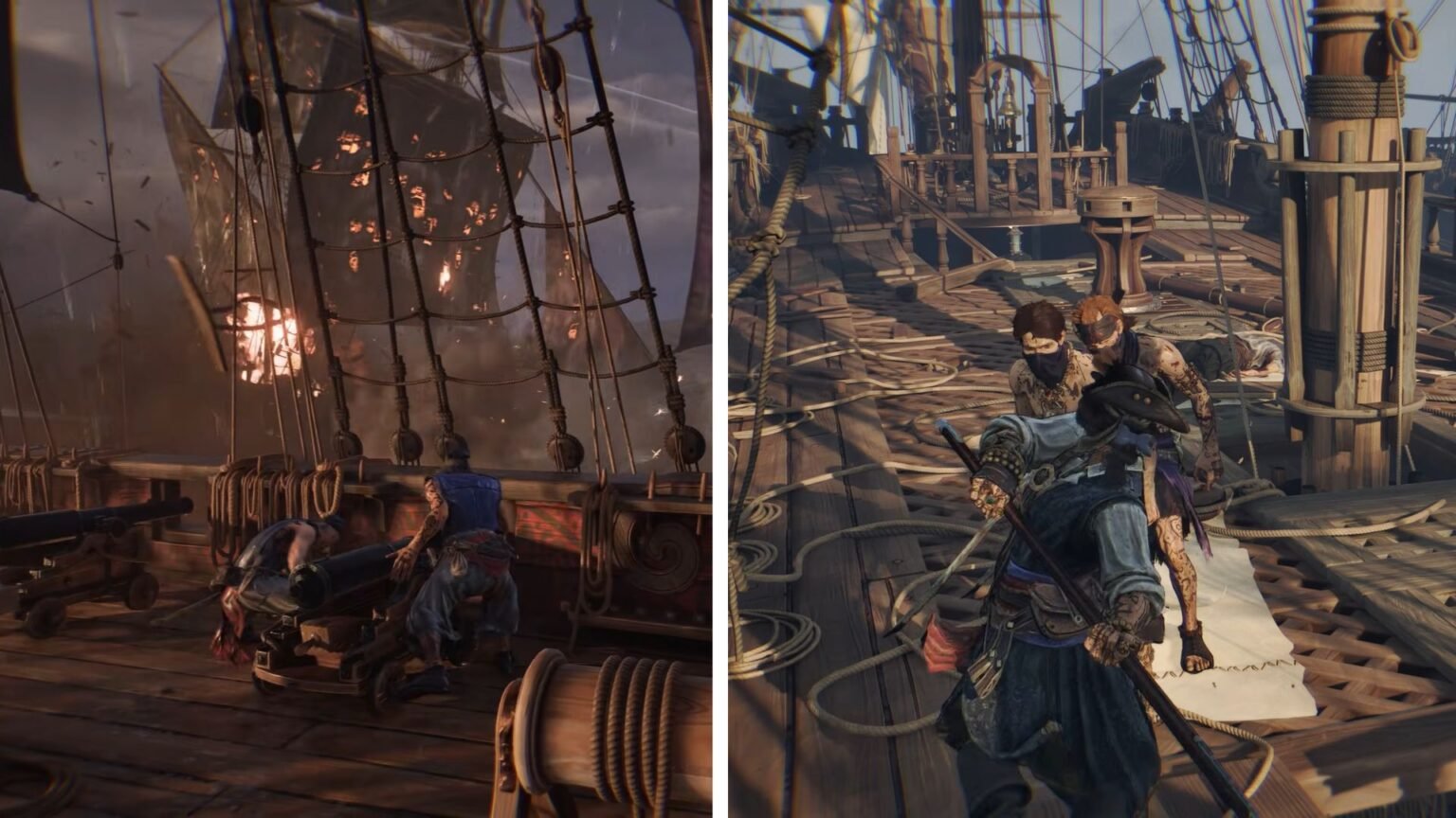 Windrose board enemy ship