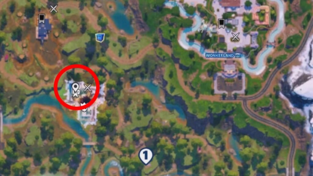 Hope and Jones' Audio Log location 1 in Fortnite.