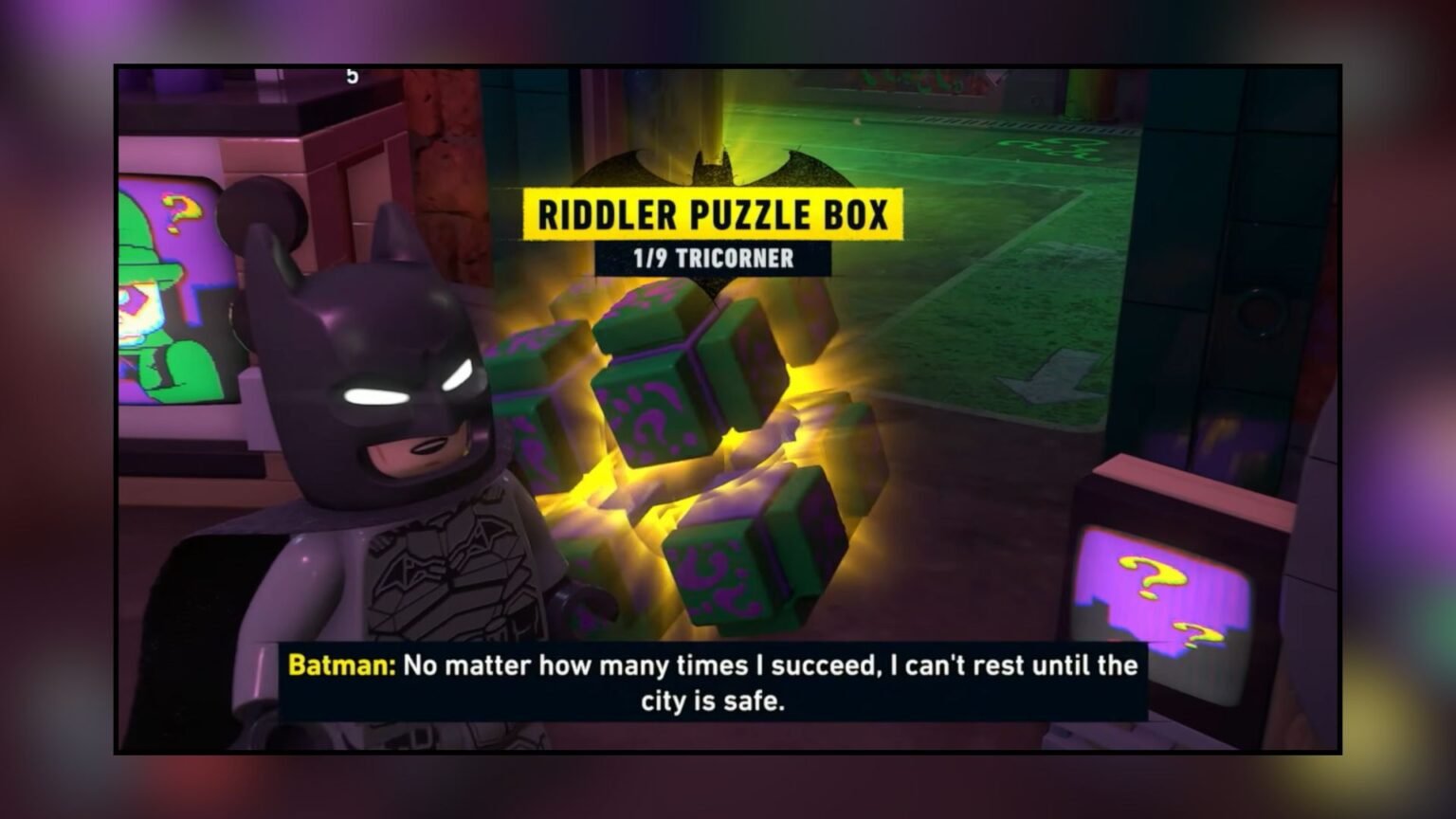 LEGO Batman: Legacy of the Dark Knight – The Riddler Mirror Puzzle Solution